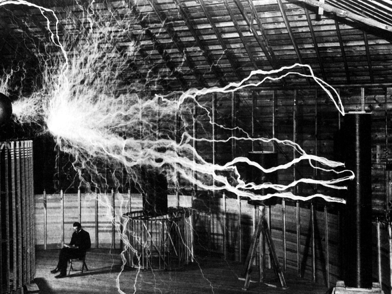 Tesla Colorado lightning